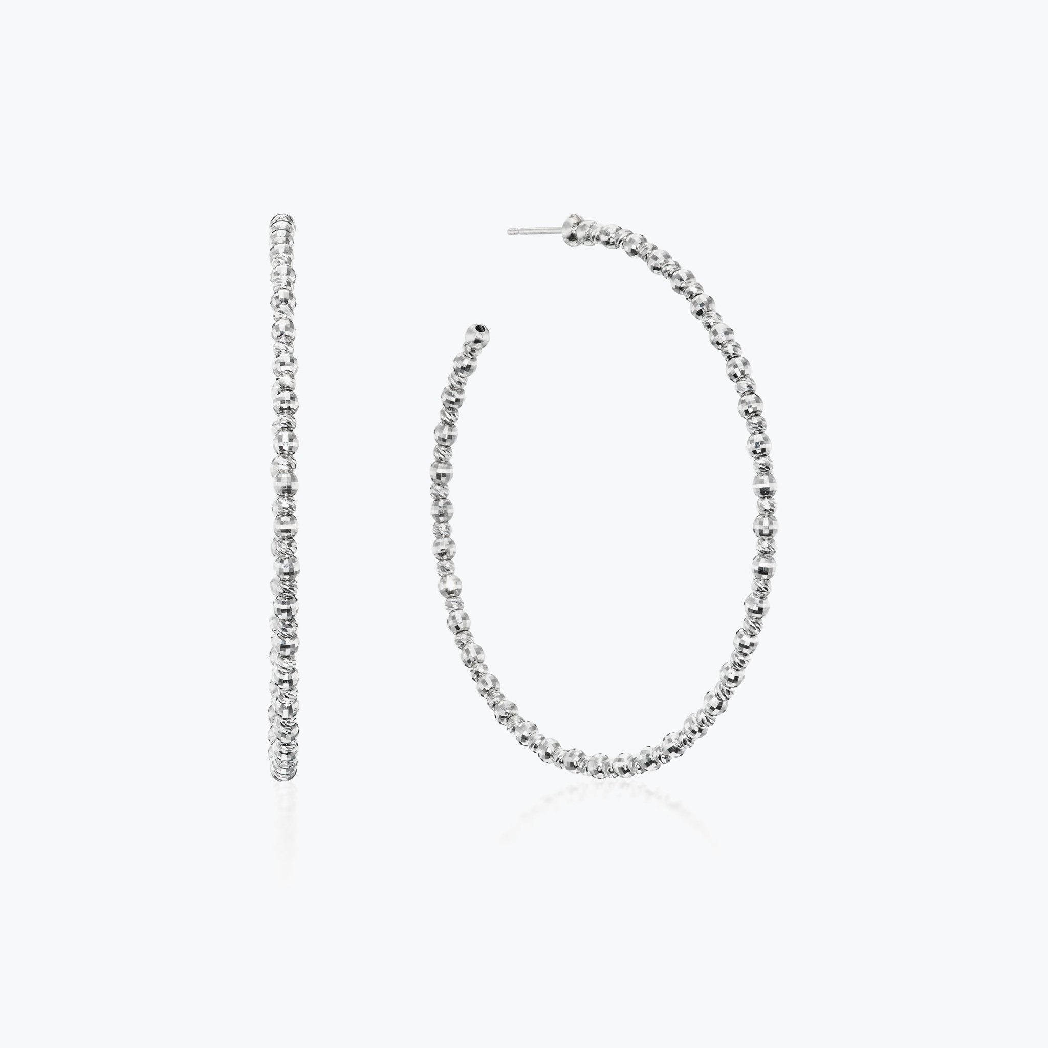 Platinum Born | Limitless Platinum Hoops